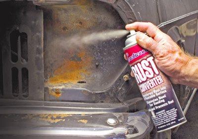 What is a rust converter for cars and how does it work?