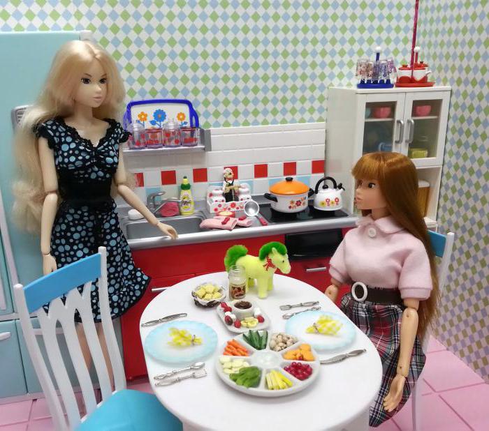How to make dishes for dolls