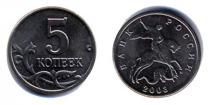 Coins of Russia in 2003, the cost