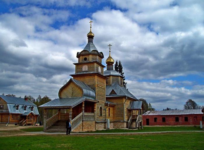 Nikandrova hermitage Pskov region