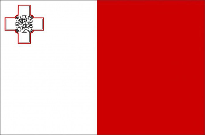 Malta: flag and its history
